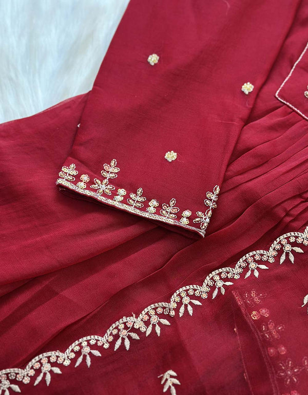 Ready-to-Wear Georgette Anarkali Kurti Set π