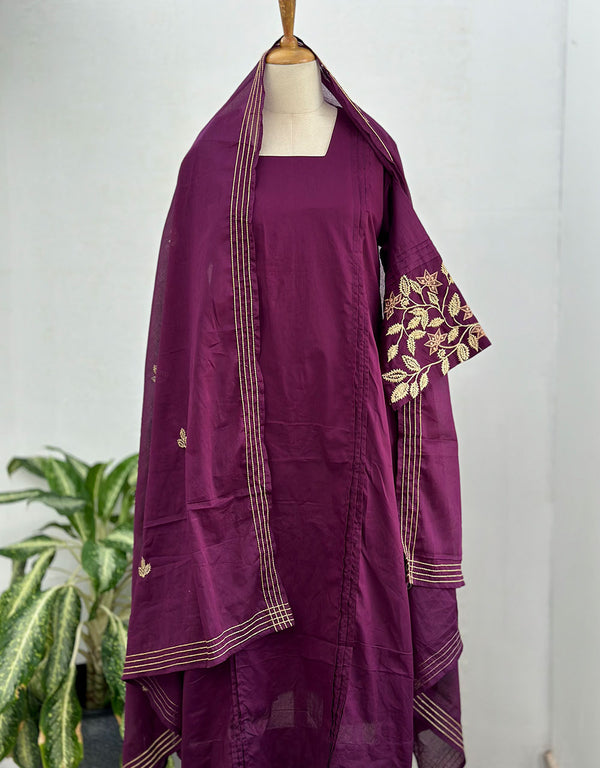 Ready-to-Wear Cotton Anarkali Kurti Set – Timeless Elegance with Everyday Comfort ✨