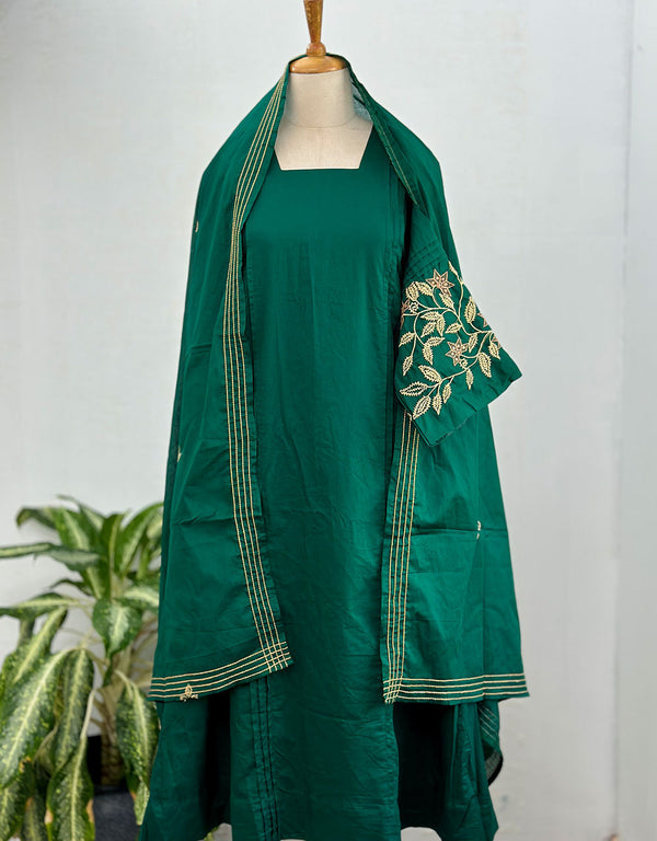 Ready-to-Wear Cotton Anarkali Kurti Set – Timeless Elegance with Everyday Comfort ✨