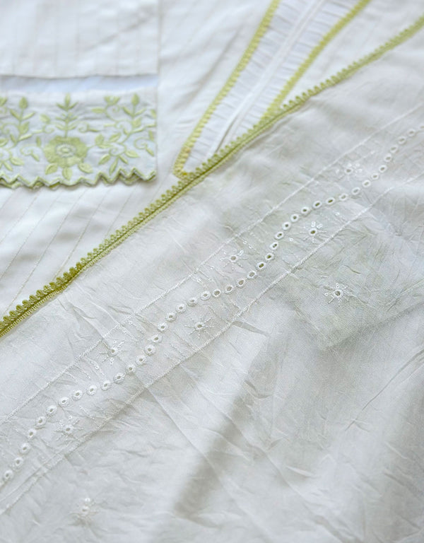 Ready-to-Wear Pure Cotton Kurti Set – Breathable Comfort & Timeless Elegance 🌿