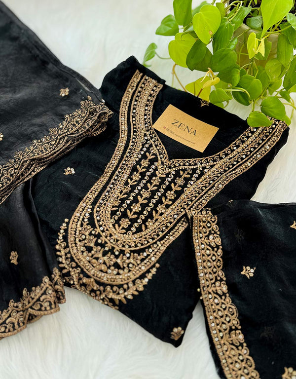 Ready-to-Wear Partywear Suit with Palazzo Pants ✨