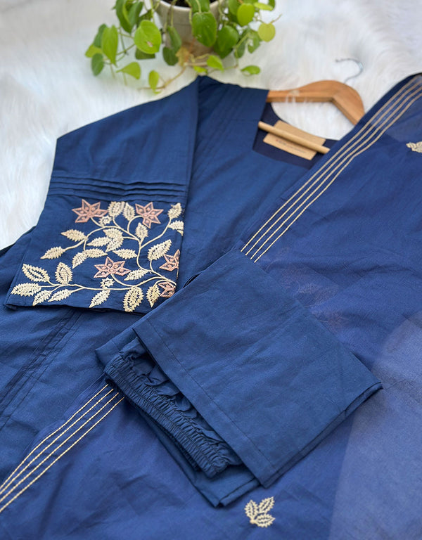 Ready-to-Wear Cotton Anarkali Kurti Set – Timeless Elegance with Everyday Comfort ✨