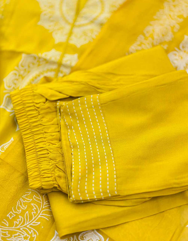 Pure Cotton Ready-to-Wear Kurti Set — Comfort Meets Everyday Elegance