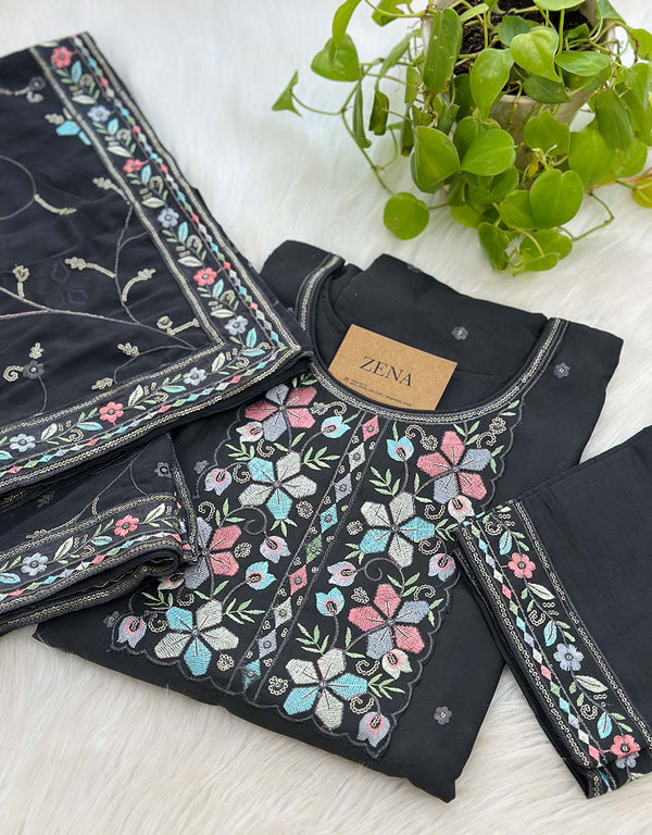 Ready-to-Wear Silk Kurti Set with Organza Dupatta – Timeless Elegance 🌟