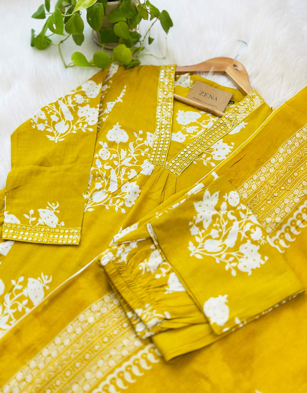 Ready to Wear Pure Cotton Kurti Set 🌿