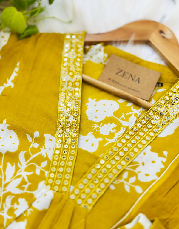 Ready to Wear Pure Cotton Kurti Set 🌿