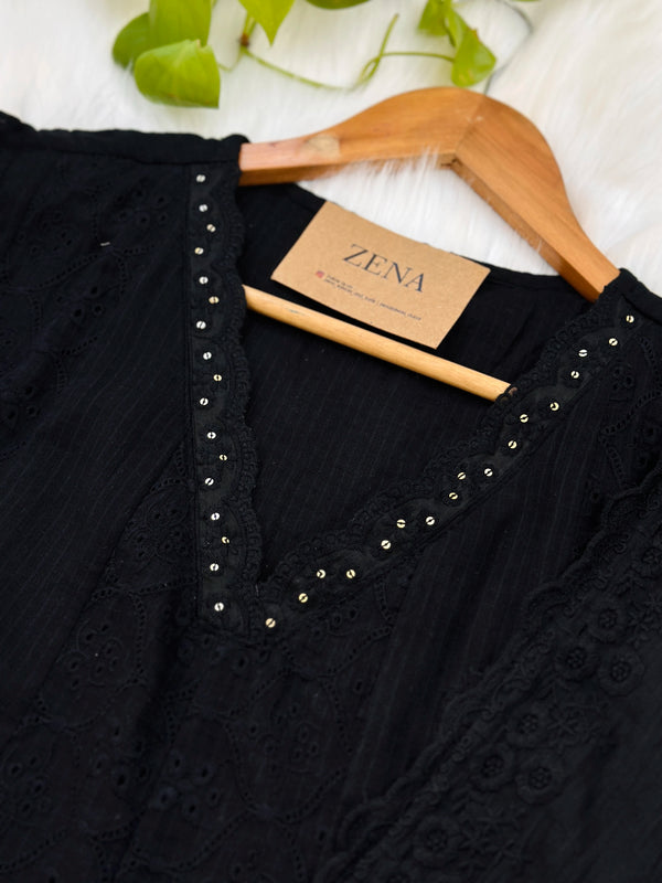 Pure Mul Cotton Anarkali Kurti Set – Breezy & Elegant Ethnic Wear