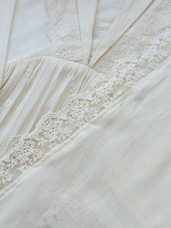 Zena Signature Anarkali 💛 – Premium Pure Mul Cotton🌿