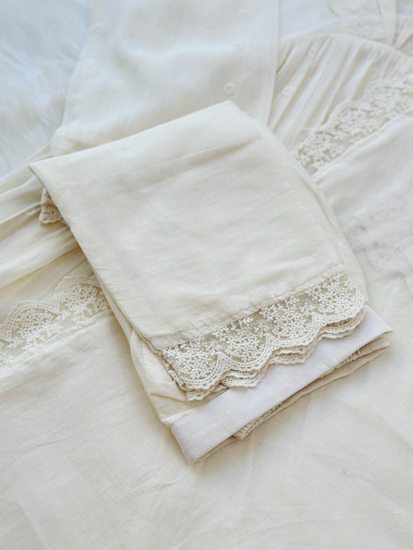 Zena Signature Anarkali 💛 – Premium Pure Mul Cotton🌿