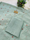 Premium Mul Chanderi Embroidered Unstitched Suit – Redefining Ethnic Elegance