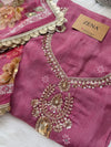 ✨ Crepe Hand-Detailed Unstitched Suit ✨