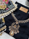 ✨ Crepe Hand-Detailed Unstitched Suit ✨