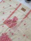 🌼✨ Onam Arrival | Linen Hand-Detailed Unstitched Suit ✨🌼