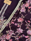 Crepe Hand-Detailed Unstitched Suit ✨