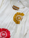 ✨ Pure Cotton Hand-Detailed Kurti Set ✨