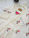 ✨ Pure Cotton Hand-Detailed Kurti Set ✨