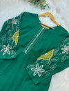 Premium Pure Cotton Hand-Work Party Wear Suit.