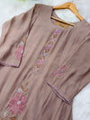 ✨ Pure Mul Chanderi Embroidery Work Kurti Set
