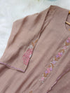 ✨ Pure Mul Chanderi Embroidery Work Kurti Set