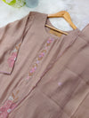 ✨ Pure Mul Chanderi Embroidery Work Kurti Set