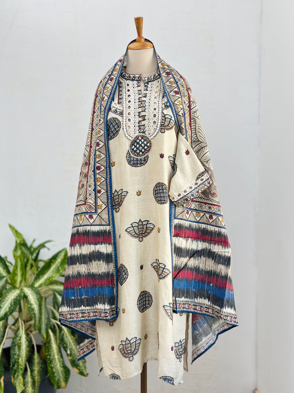 Ready to wear muslin kurti set