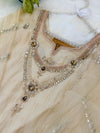 ✨ Pure Tissue Silk Party Wear Handwork Suit