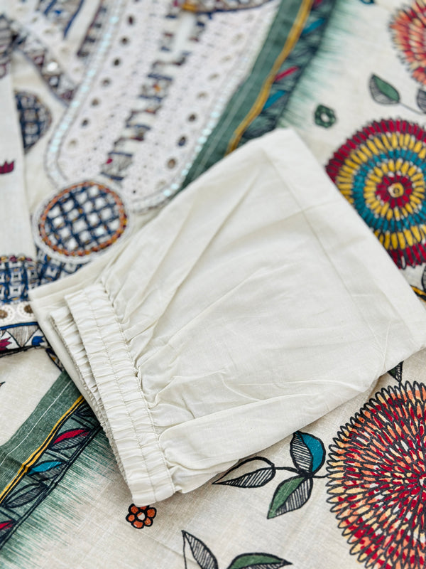 Ready to wear muslin kurti set