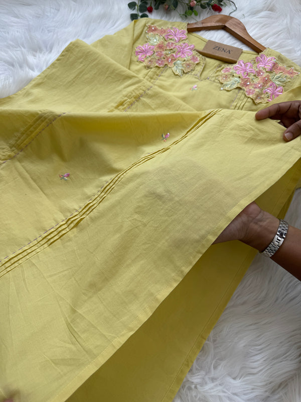 ✨ Premium Mul Cotton Party Wear Kurti Set ✨