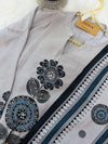✨ Mul Chanderi Hand-Detailed Kurti Set