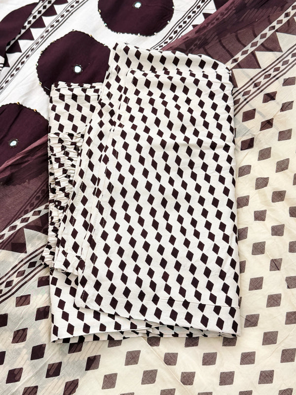 Pure Cotton Ready-to-Wear Kurti Set — Comfort Meets Everyday Elegance