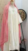✨ Mul Cotton Embroidered Anarkali Set ✨