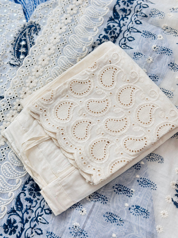 Pure cotton hakuba kurti set