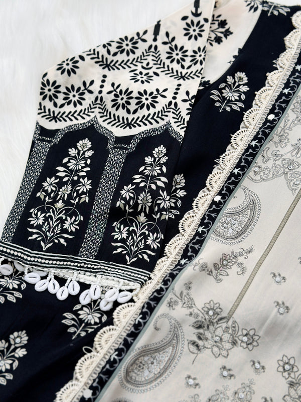 Ready to wear kurti set with handwork details Fabric crepe