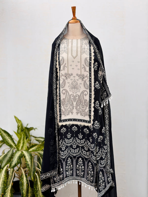 Ready to wear kurti set with handwork details Fabric crepe