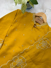 ✨ Roman Silk Embroidered Party Wear Kurti Set ✨