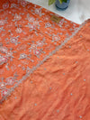 ✨ Premium Cosmo Tissue Silk Handwork Unstitched Suit ✨