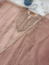 ✨ Tissue Silk Unstitched Partywear Suit ✨