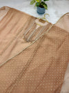 ✨ Tissue Silk Unstitched Partywear Suit ✨