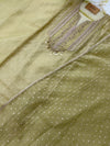 ✨ Tissue Silk Unstitched Partywear Suit ✨
