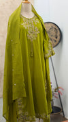 ✨ Pure Cotton Embroidery Work Kurti Set ✨