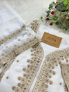 Georgette Partywear Suit with Mirror Work – Sparkle with Subtle Elegance