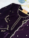 ✨ Velvet Handwork Partywear Kurti Set with Georgette Dupatta ✨