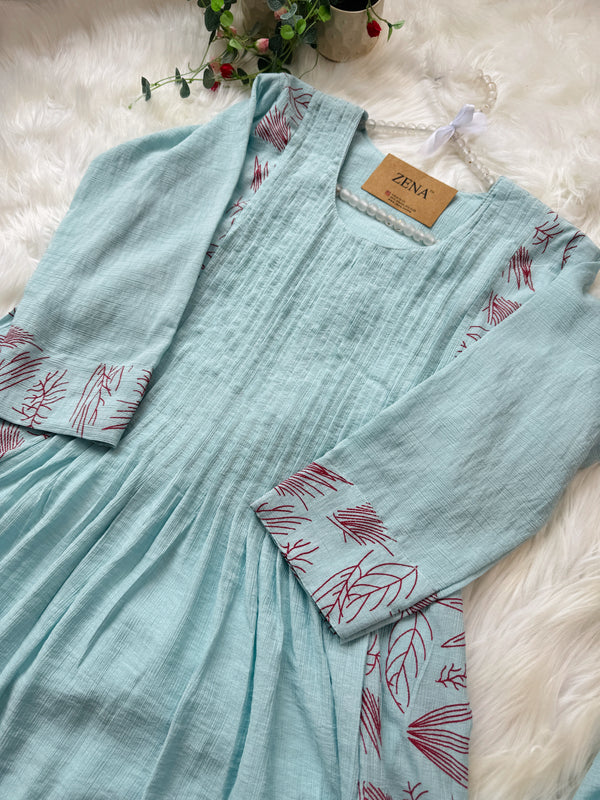 ✨ Imported Crush Rayon Anarkali Set ✨