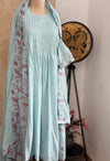 ✨ Imported Crush Rayon Anarkali Set ✨