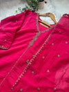 ✨ Premium Mul Chanderi Handwork A-Line Kurti Set ✨