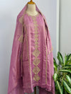 Tissue Silk Handwork Partywear Suit