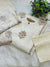 Mul chanderi handwork a-line Kurti set