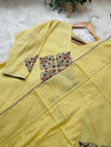✨ Pure Cotton Embroidered Kurti Set ✨
