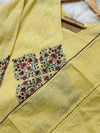 ✨ Pure Cotton Embroidered Kurti Set ✨