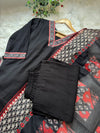 ✨ Glass Chanderi A-Line Kurti Set ✨
